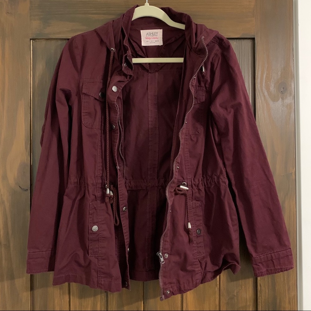 Ashley by 26 International Hooded Utility Jacket